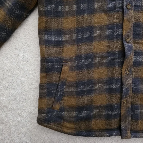 O'Neill Redmond Sherpa Jacket, Men's Size XL, GUC - Dark Khaki - Picture 2 of 11